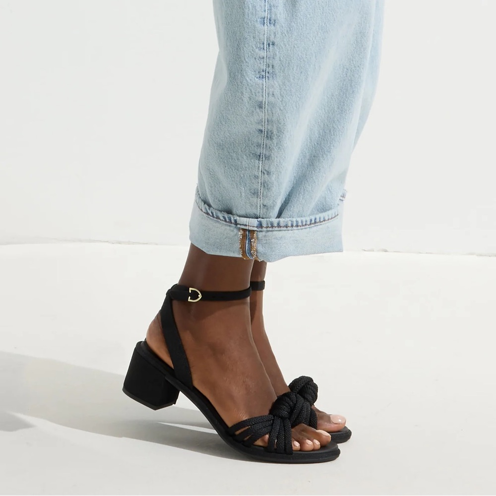 Rothy's Black Knot Sandals